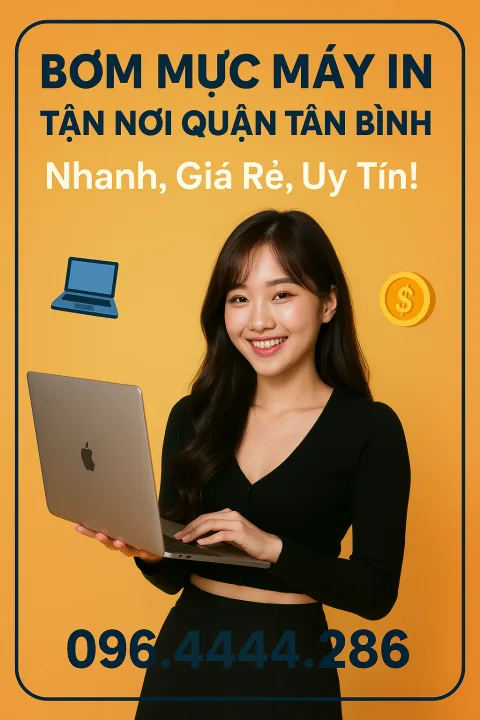  Bơm mực máy in Quận Tân Bình